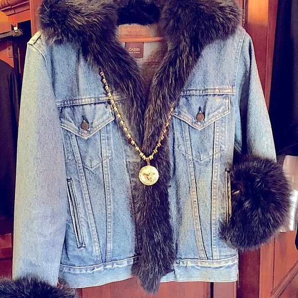 CASSIN of New York Jean Jacket - Picture 2 of 7